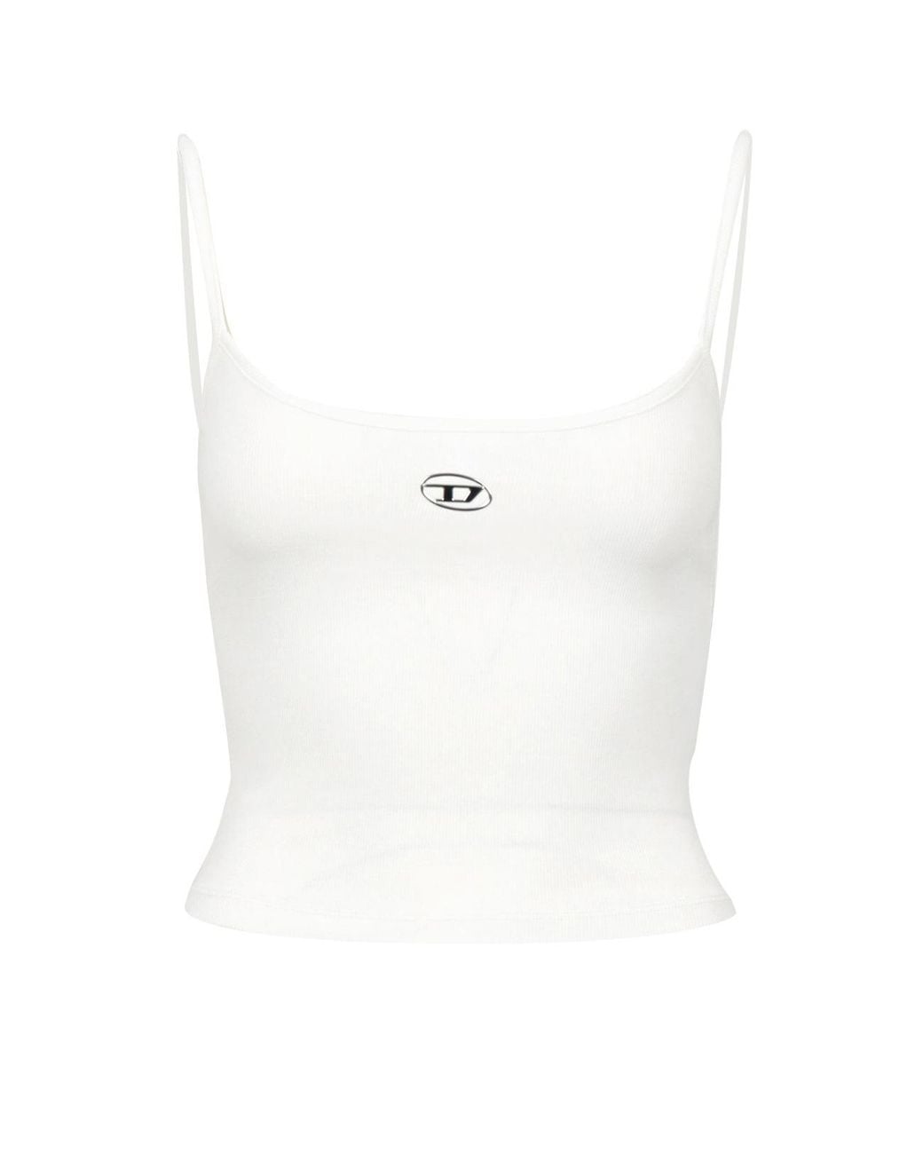 DIESEL White T Shirts And Polos