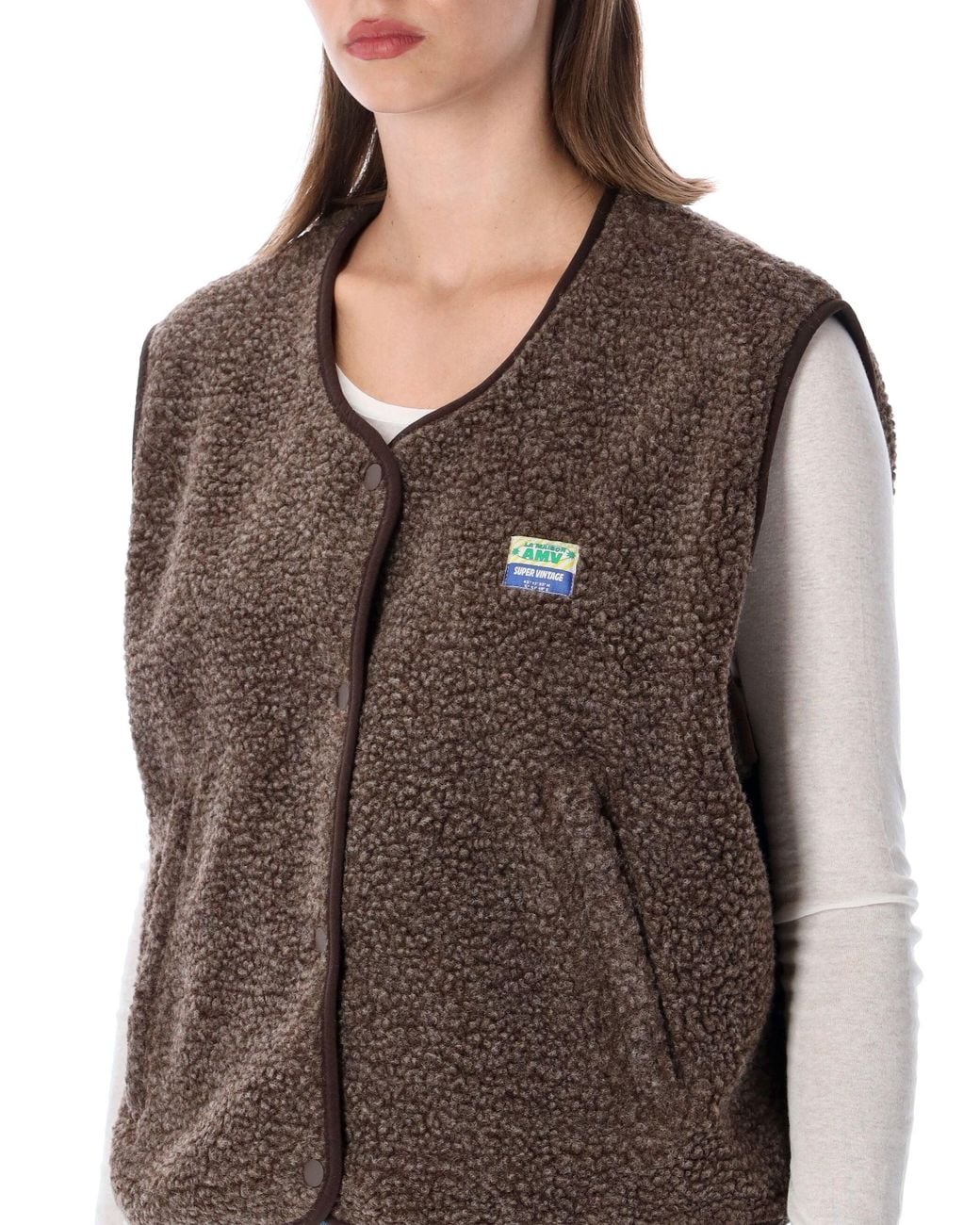 American Vintage Brown Hoktown Vest