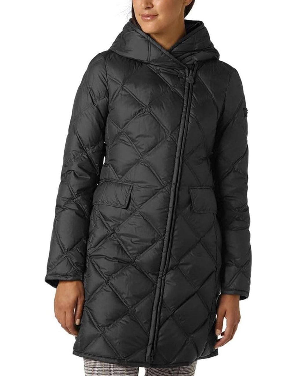 Peuterey Gray Technical Nylon Zip-Up Jacket