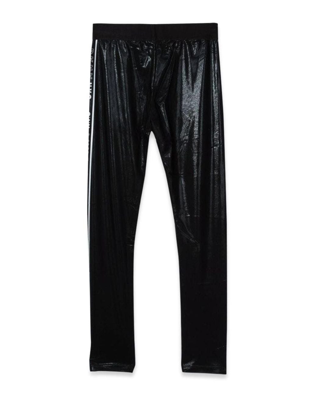 DKNY Black Leggings Con Stampa for men