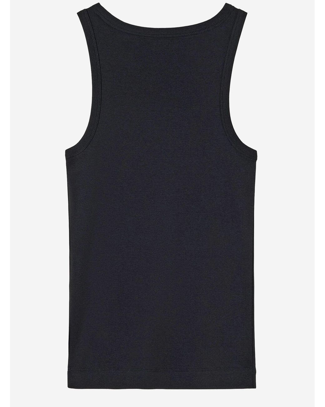 By Malene Birger Blue Cotton Tank Top