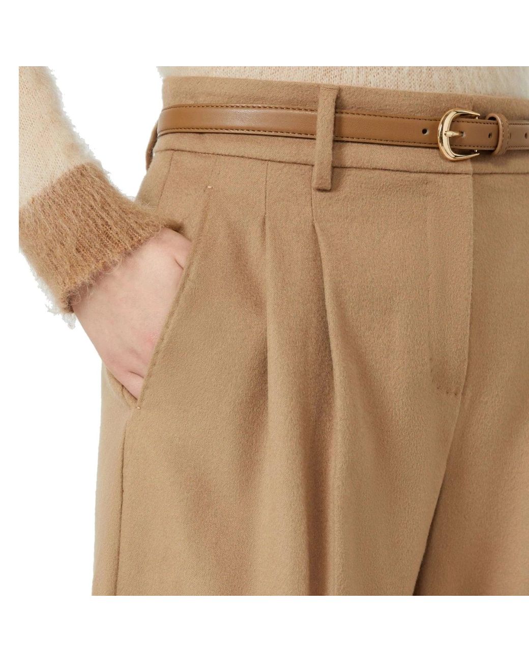 Max Mara Natural Studio Cocco Trousers