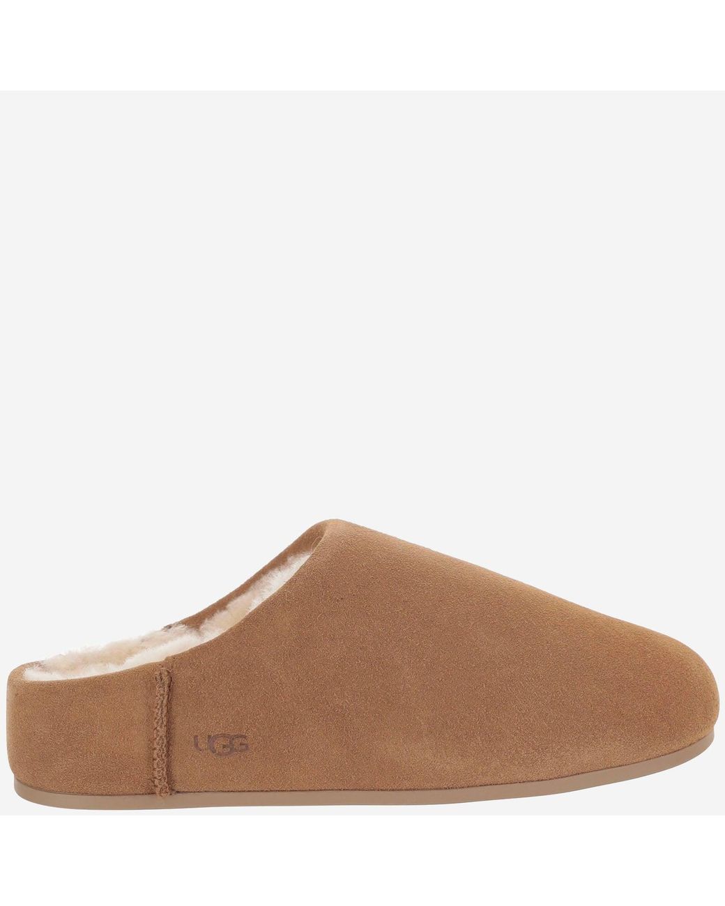 Ugg Brown Elea Suede Clogs