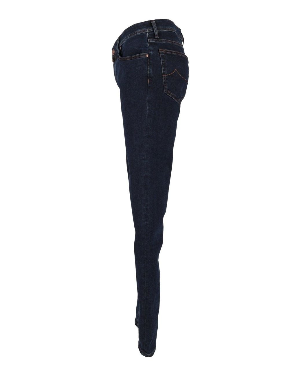 Jacob Cohen Blue Dark Nick Five-Pocket Denim Slim-Leg Jeans