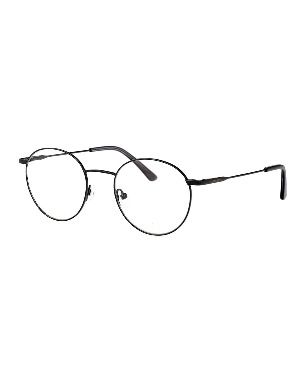 Calvin Klein Brown Metal Glasses