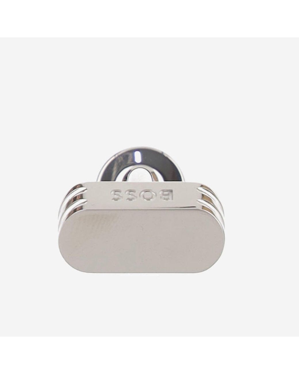 Boss Metallic Brass Cufflinks With Logo