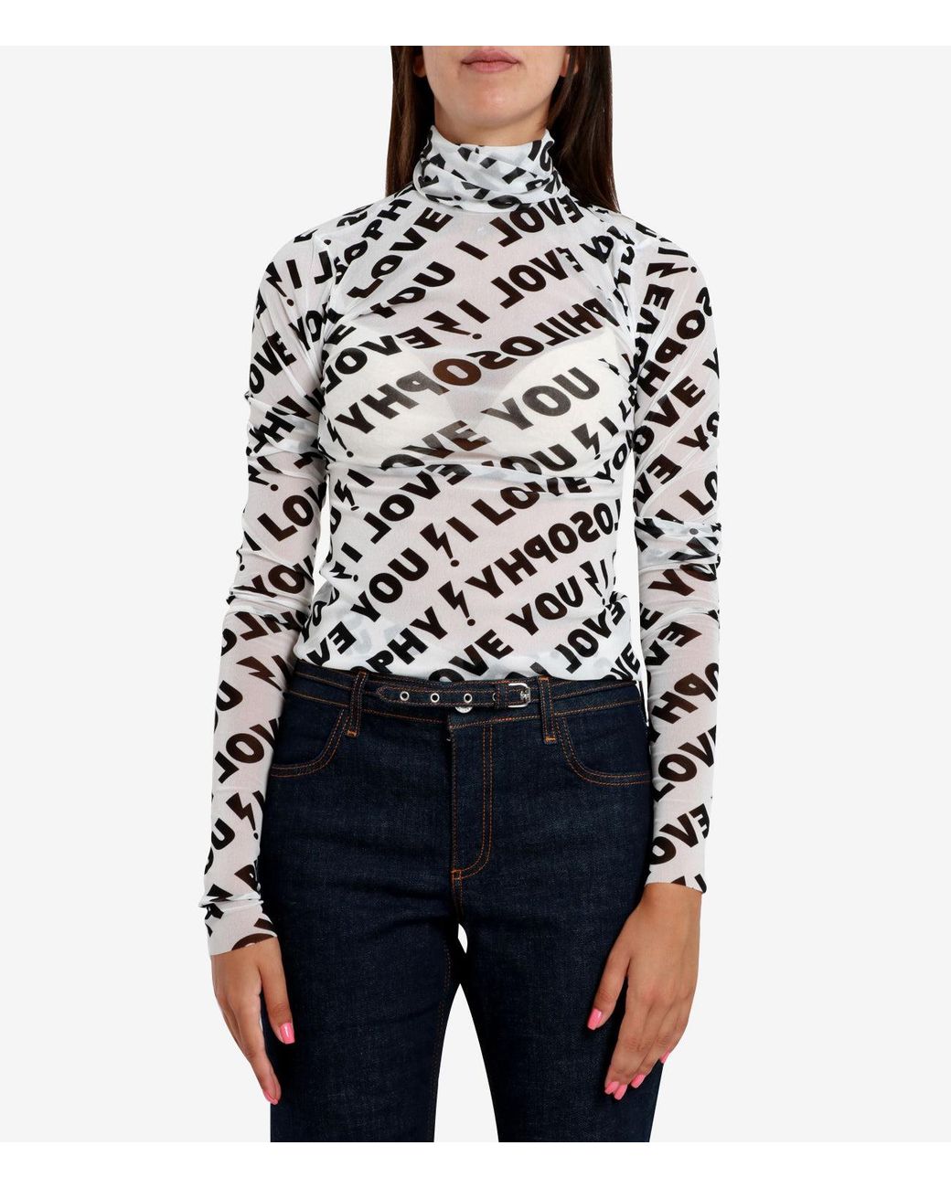 PHILOSOPHY BY LORENZO SERAFINI White Sweaters