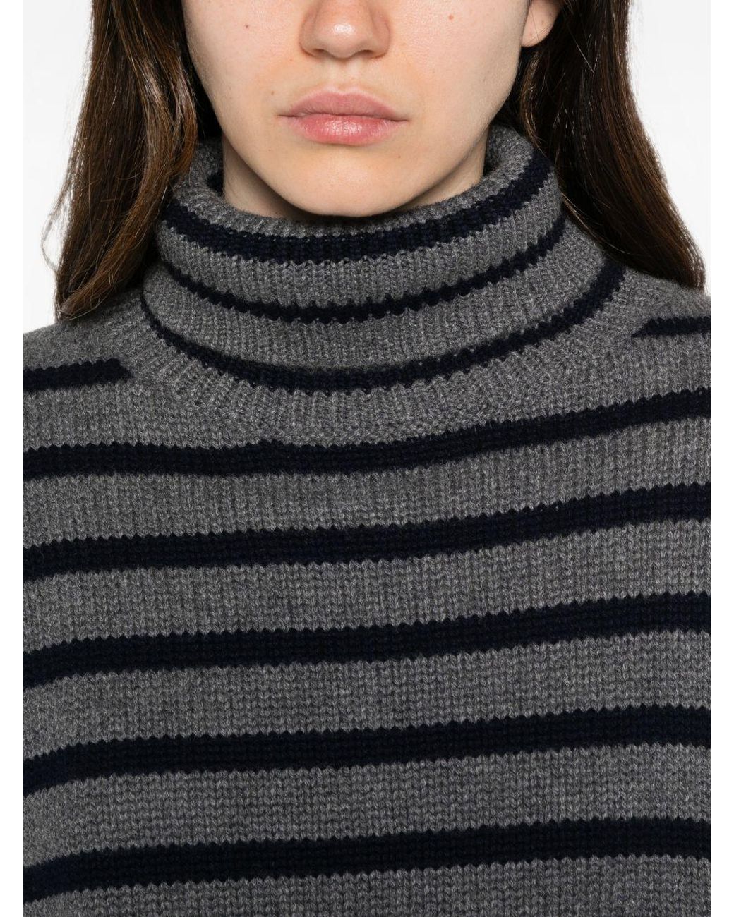 Lisa Yang Black Zerlina Cashmere Turtle-Neck Sweater