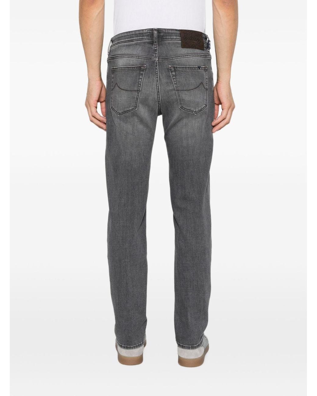 Jacob Cohen Gray Denim Jeans for men