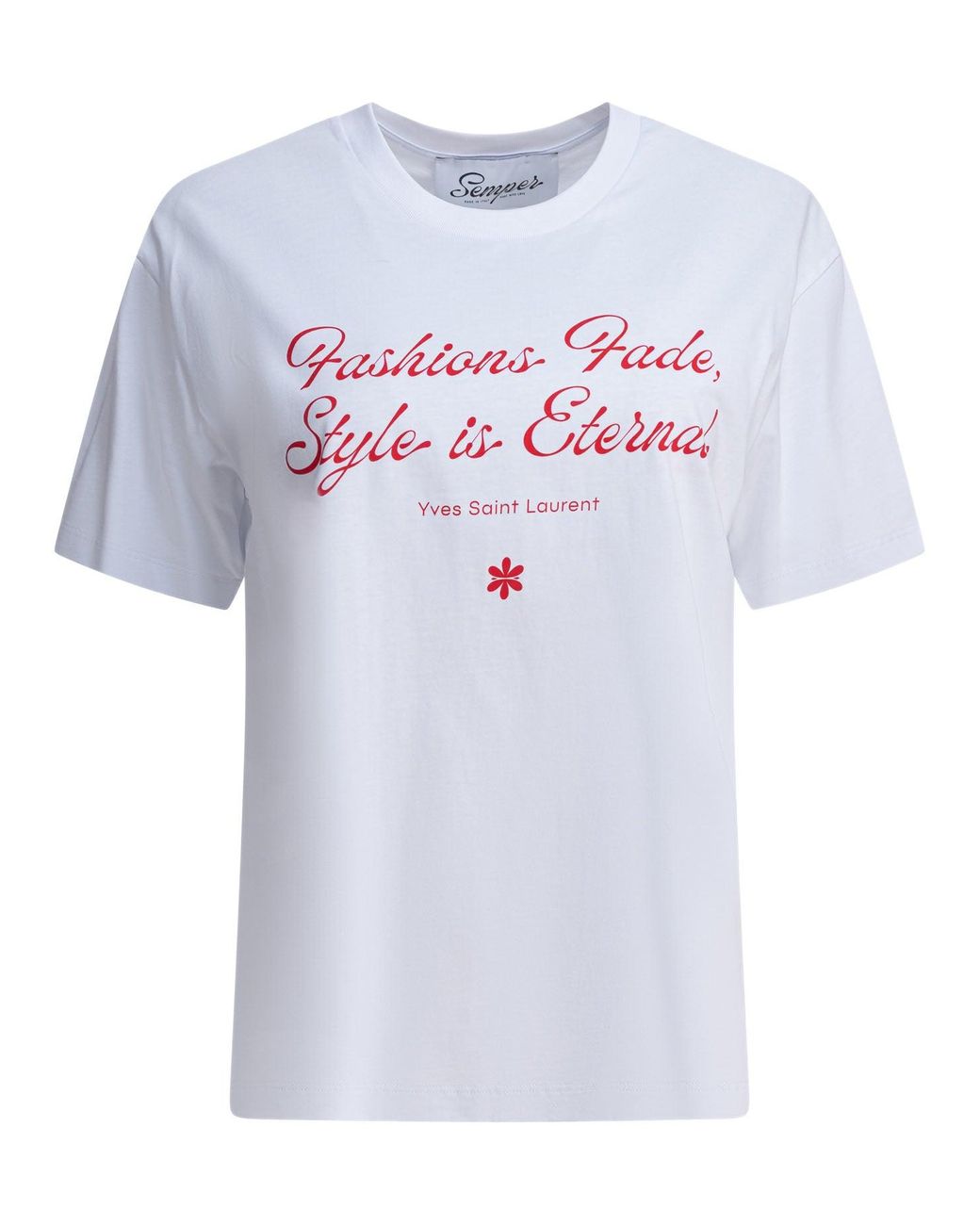 Semler Sempre T-shirts in het White