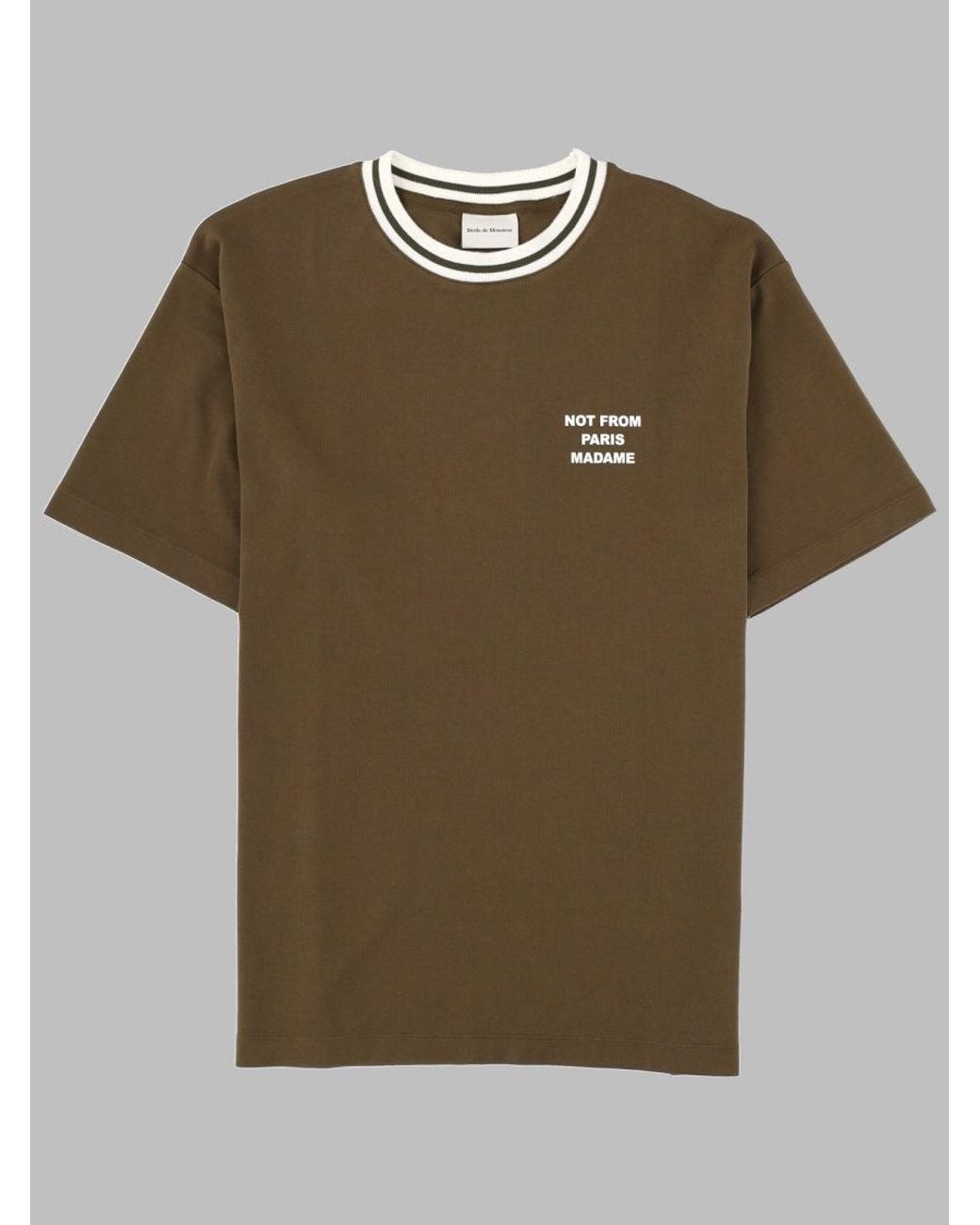 Drole de Monsieur Green T Shirt "Slogan"