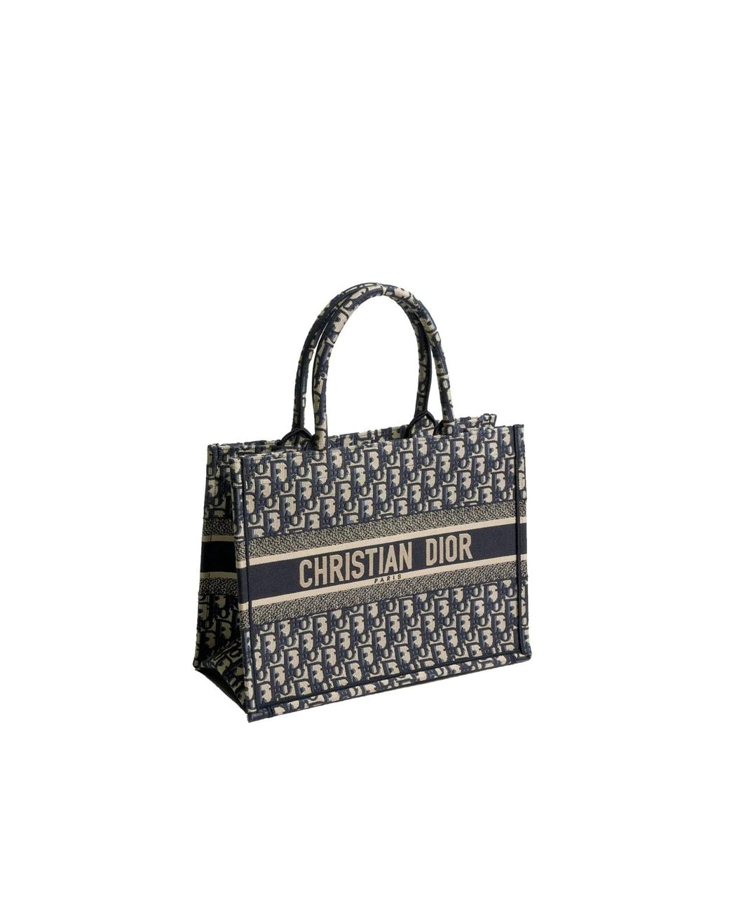 Dior Black Medium Book Tote Bag