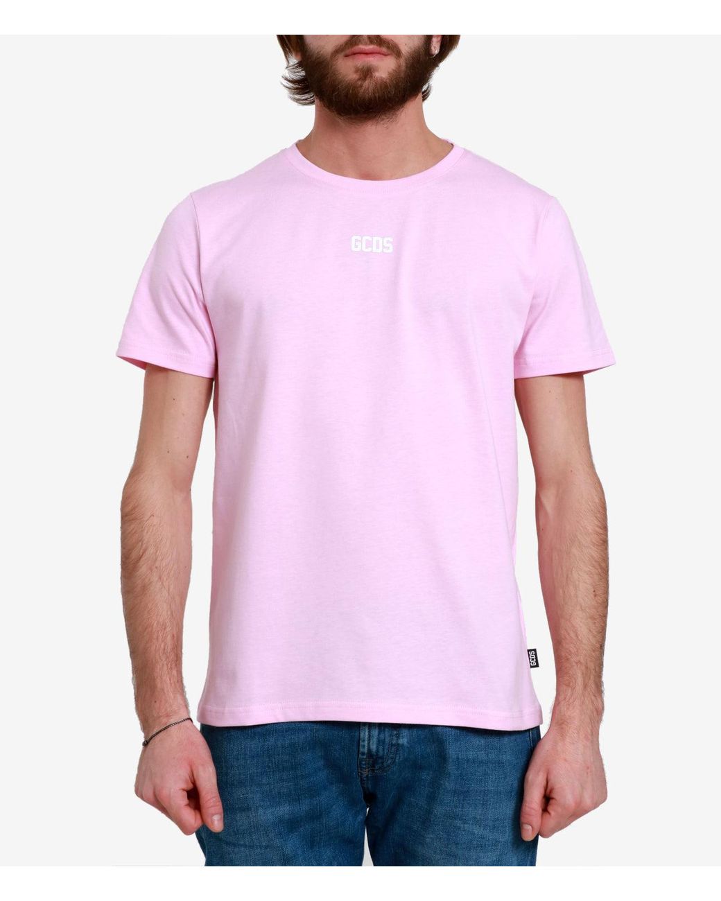 Gcds Pink T Shirts And Polos for men
