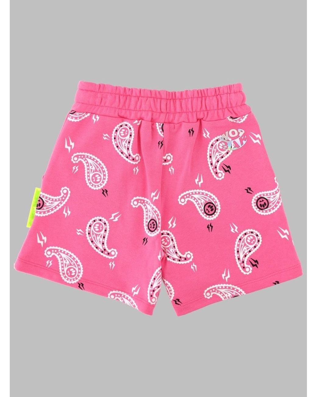 Barrow Pink Girls 100% Cotton Mini Sweatshorts
