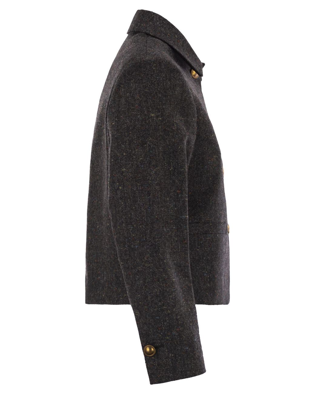 SAULINA Black Aria Shirt Style Jacket