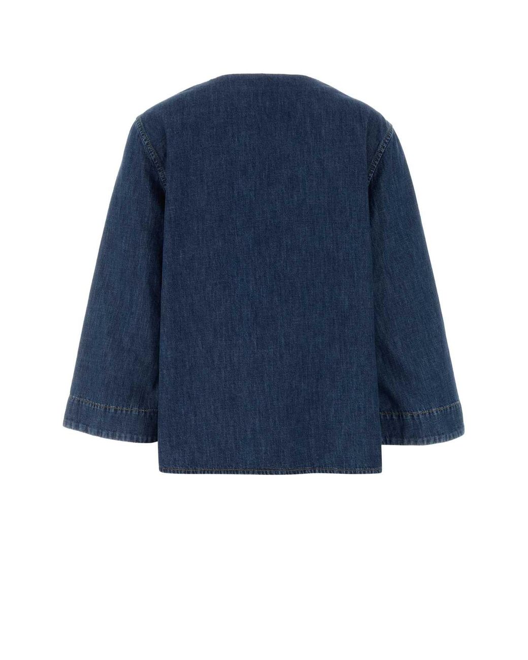 Valentino Garavani Blue Denim Blouse