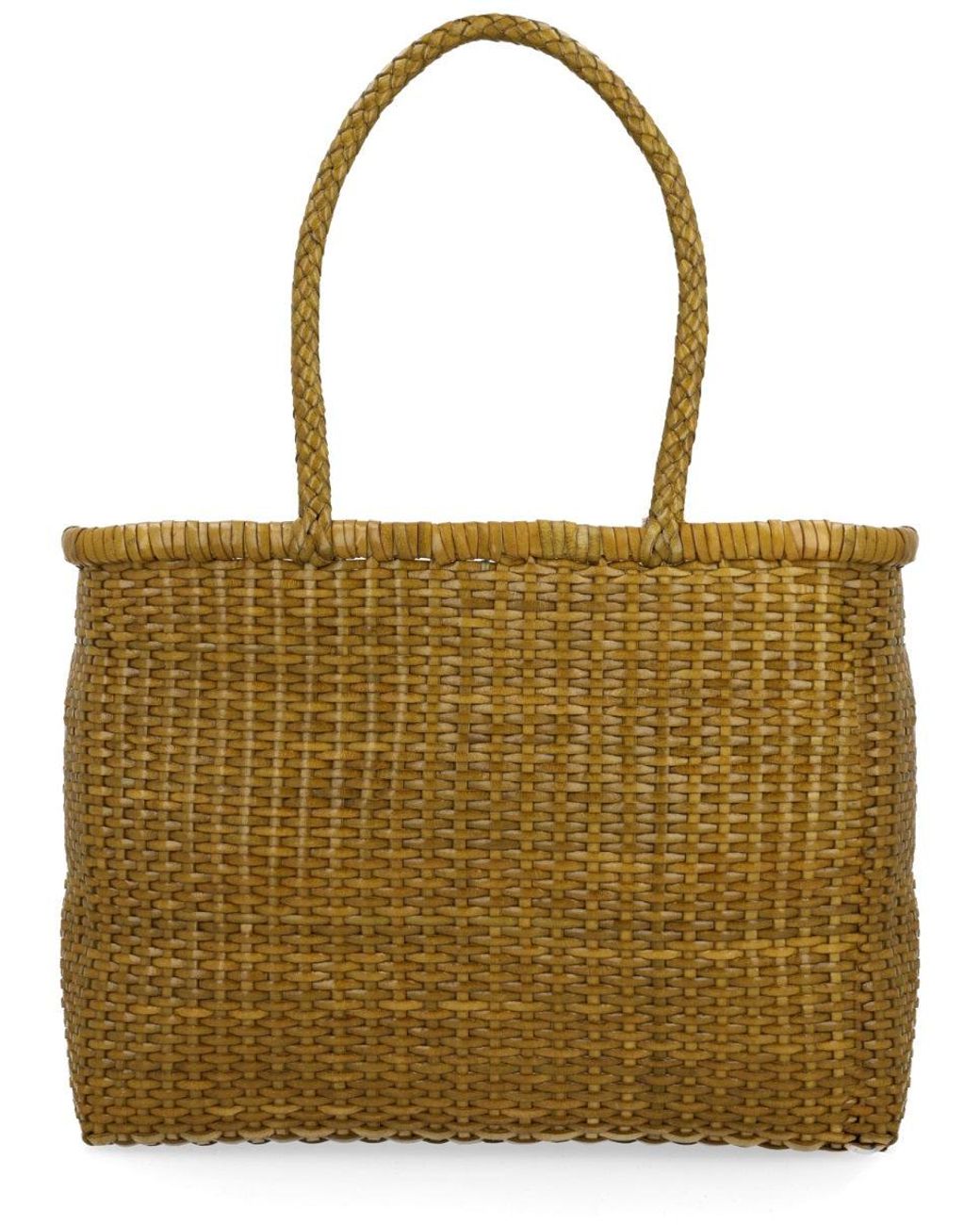 Dragon Diffusion Green Borsa "B Weave" Large