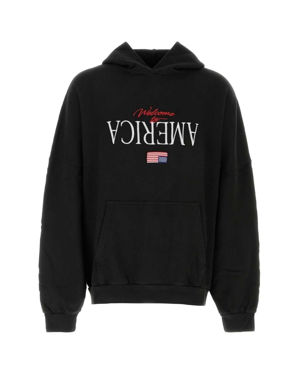 Willy Chavarria Black Welcome To America for men