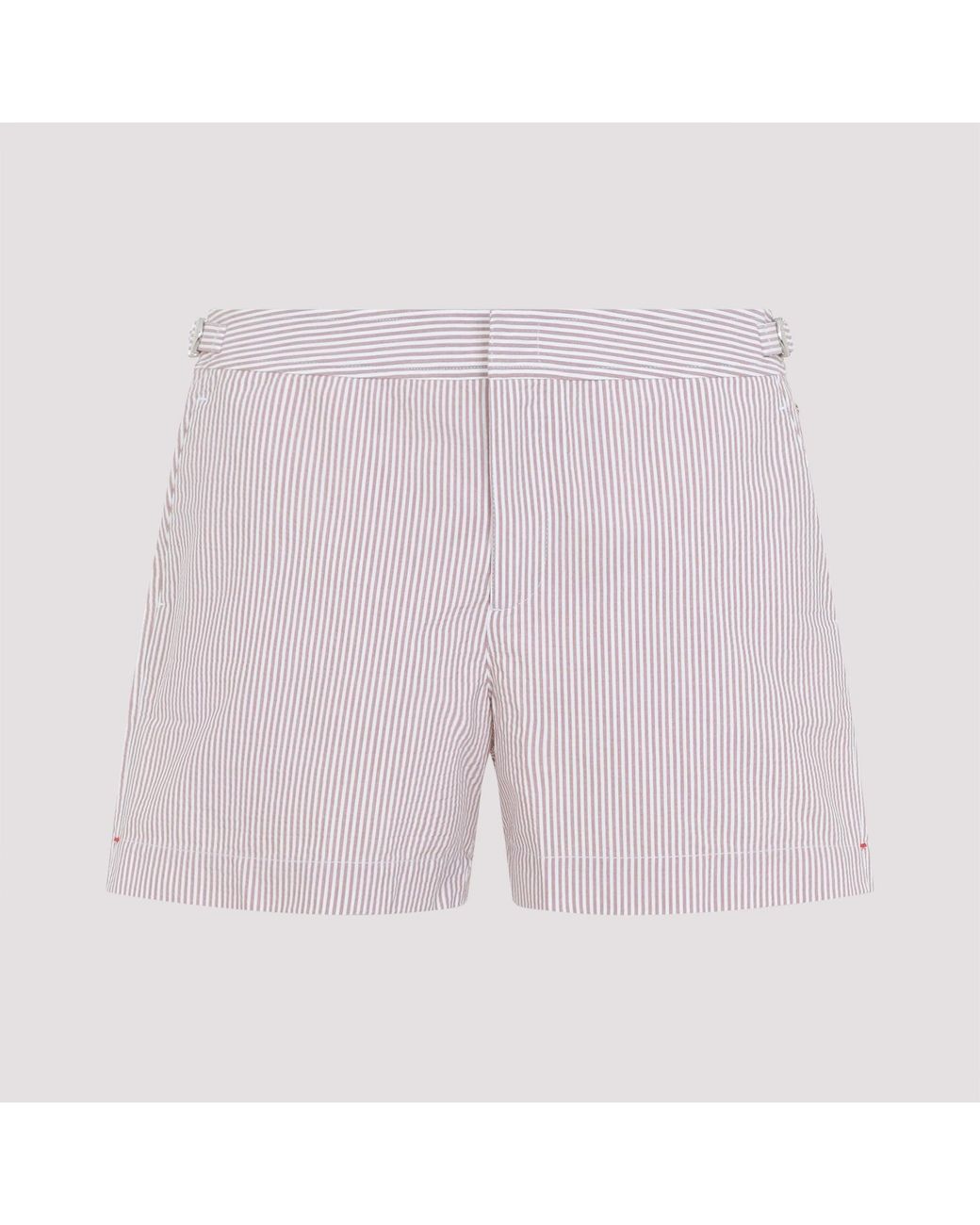 Orlebar Brown Purple Setter Seersuckers Polyesyer Swim Shorts for men
