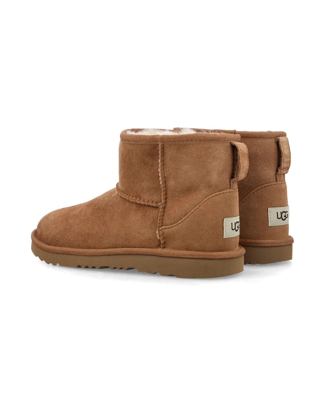 Ugg Brown Classic Mini Ii Boots For Girls