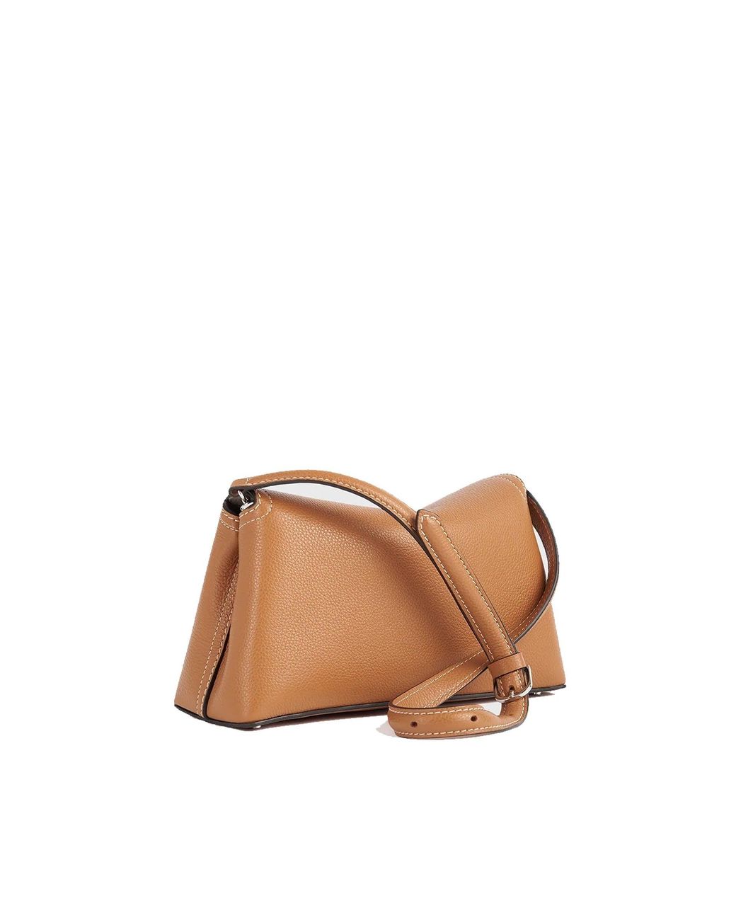 Totême Black T-Lock Clutch Bag