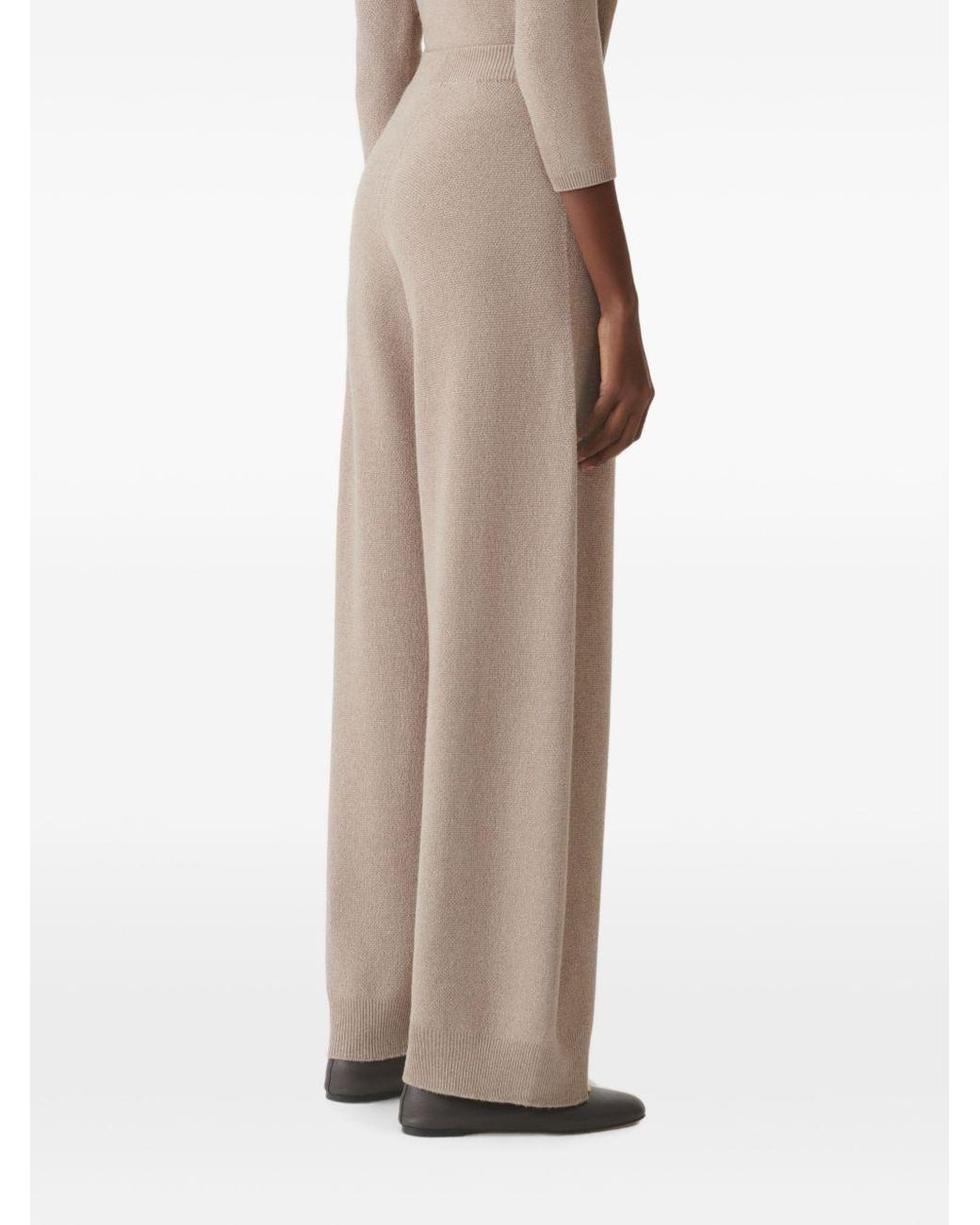 Fabiana Filippi White Wool Blend Trousers