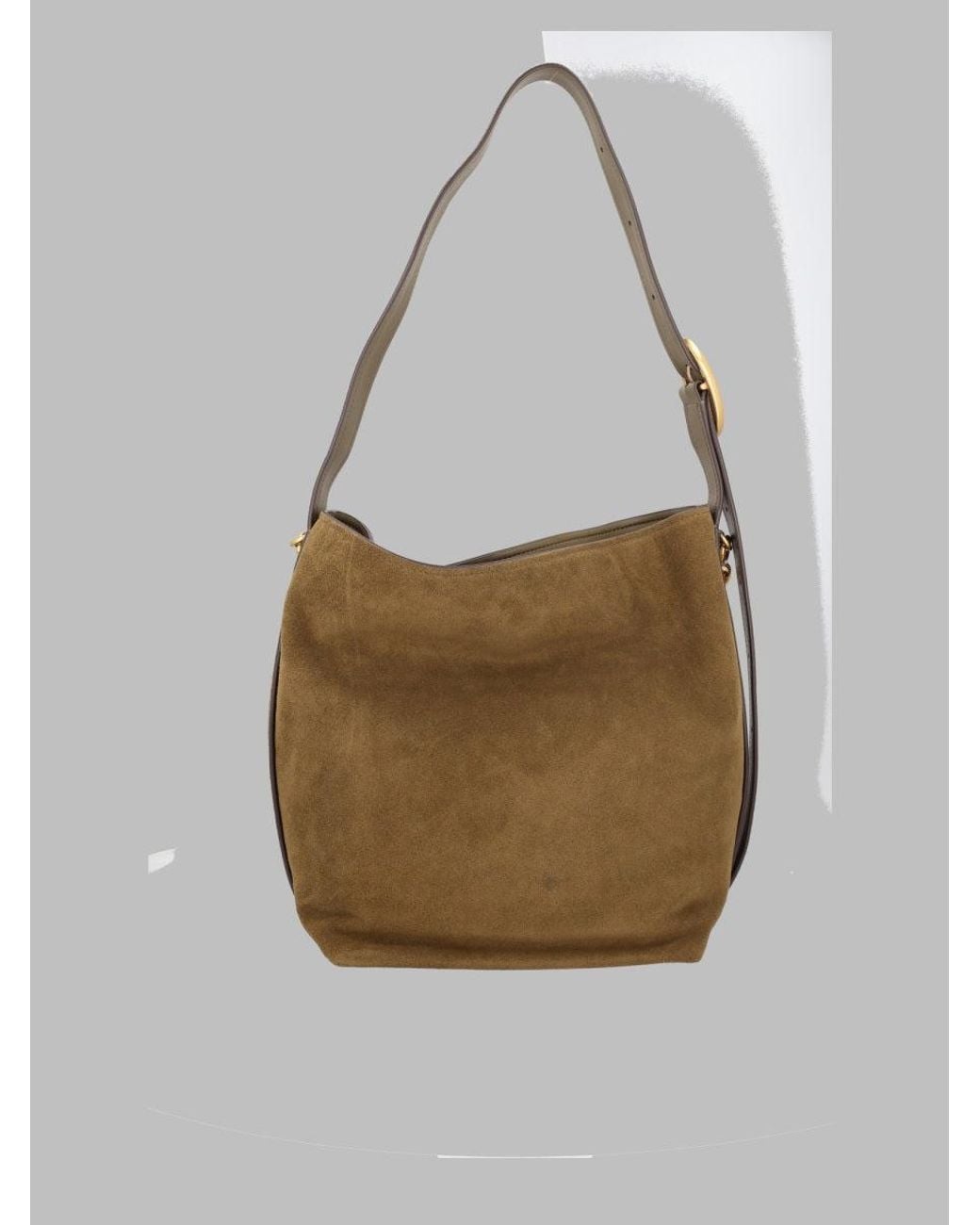 MICHAEL Michael Kors Gray Borsa Tote A Secchiello "Nolita" Large