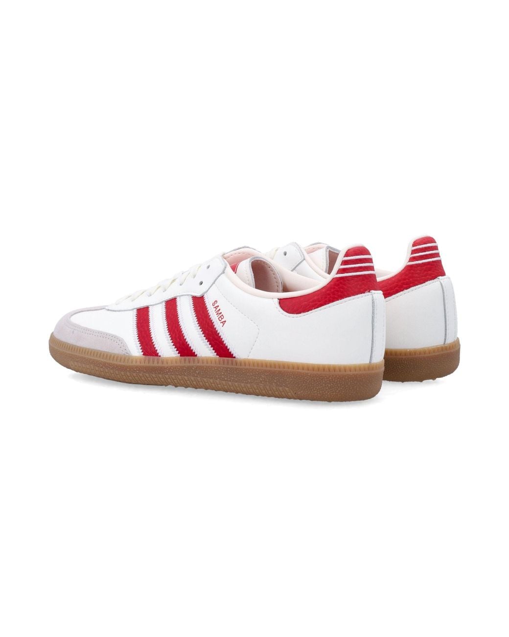 Adidas Originals Pink Samba Low-Top Sneakers