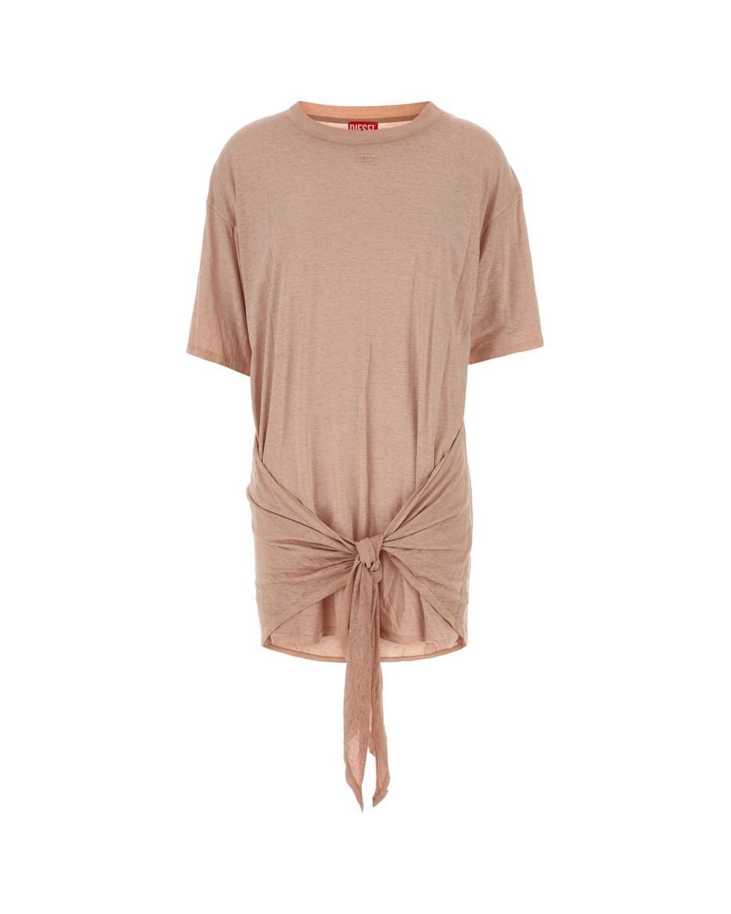 DIESEL Natural Jersey T-Shirt Dress