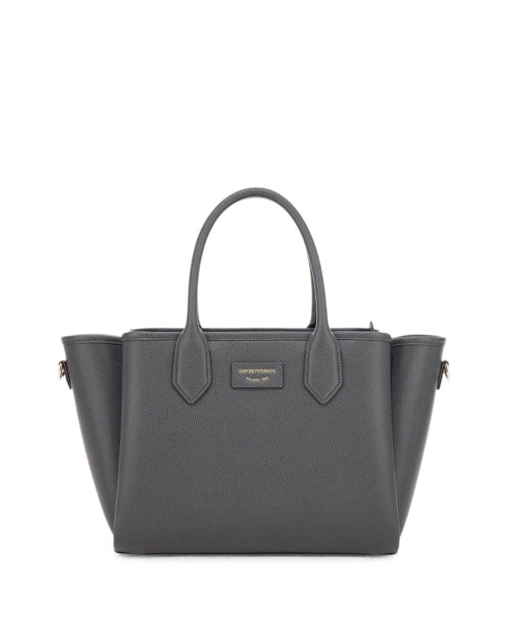Emporio Armani Gray Shopping Bag