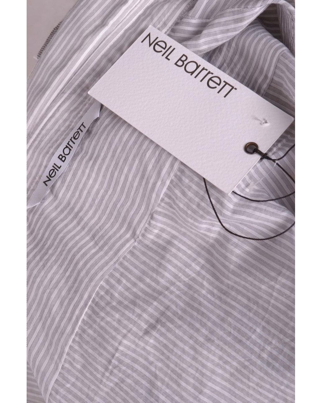 Neil Barrett Brown Shirt Pt3436 for men