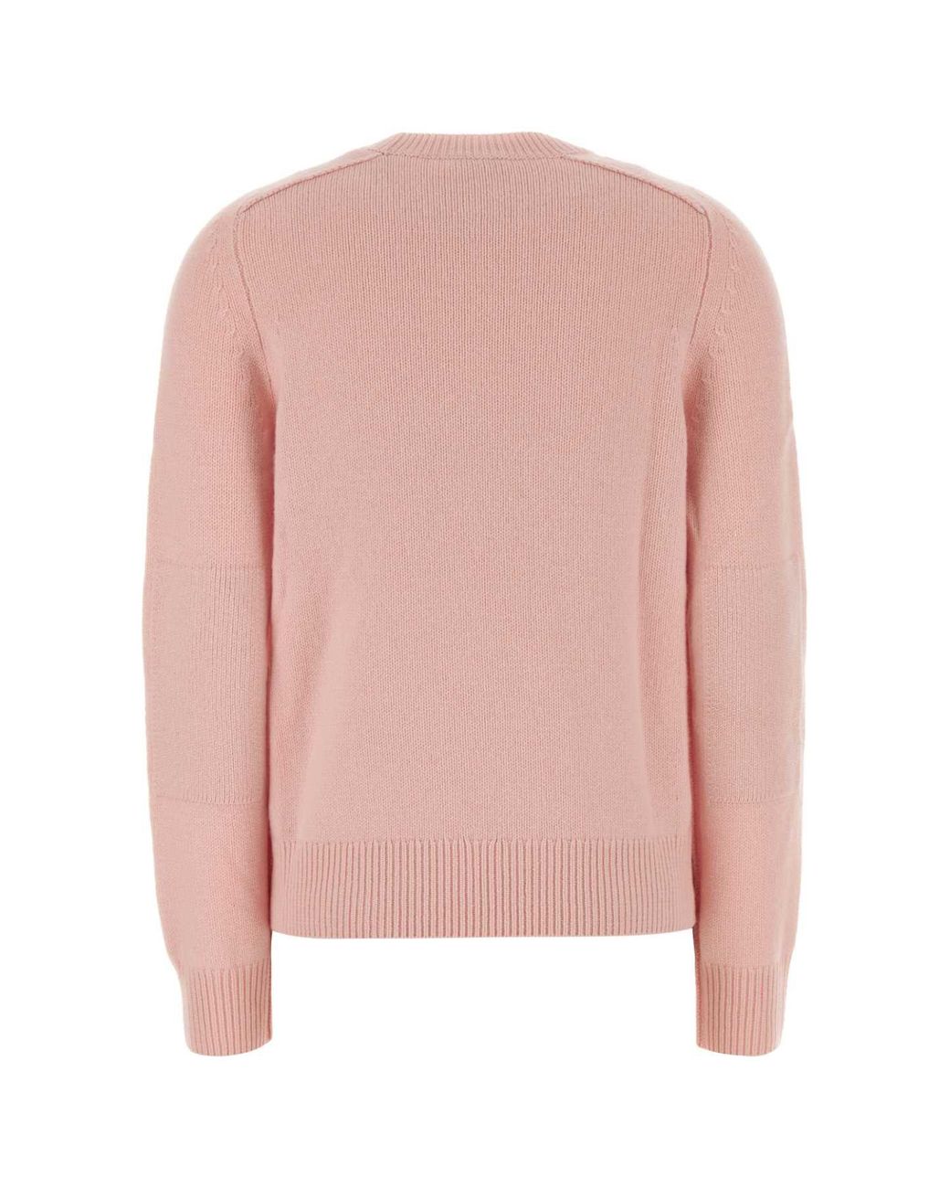 Burberry Pink Stretch Cashmere Blend Sweater For