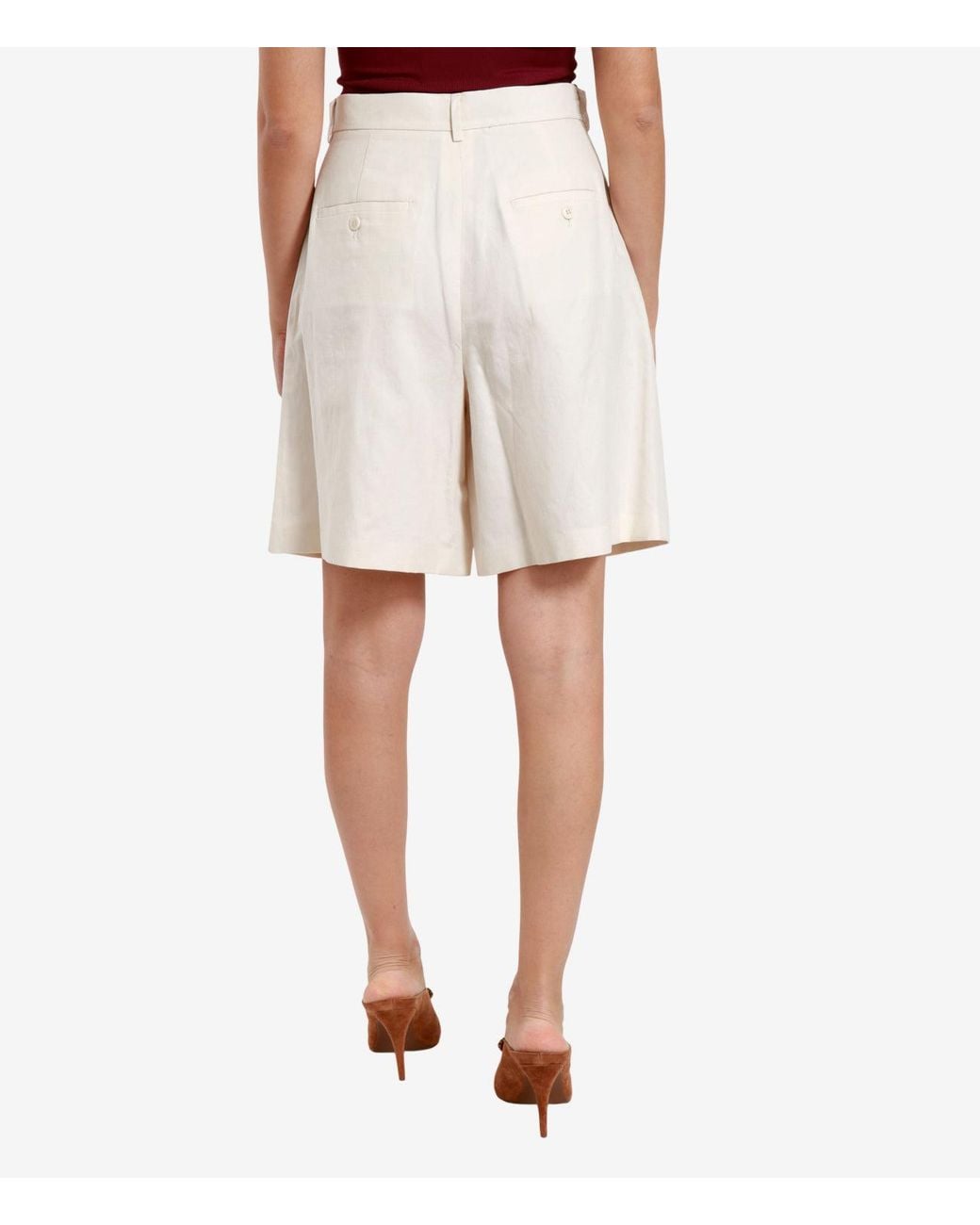 Weekend by Maxmara White Shorts