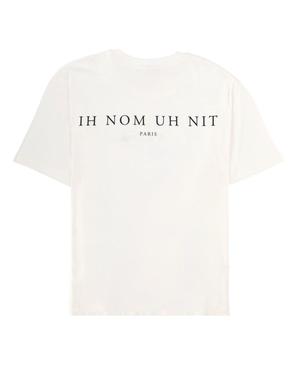 Ih Nom Uh Nit White T-Shirt With Print for men
