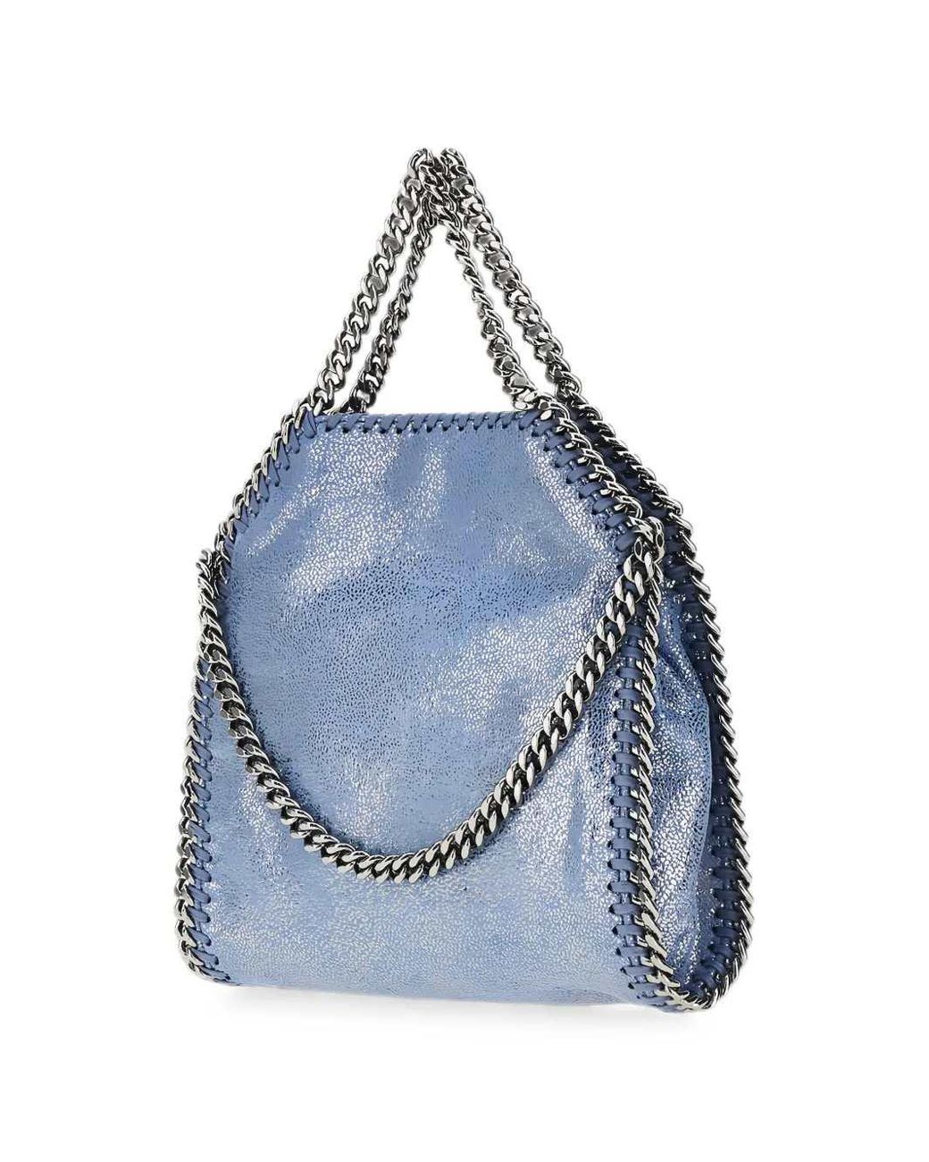 Stella McCartney Blue Falabella Tote Bag