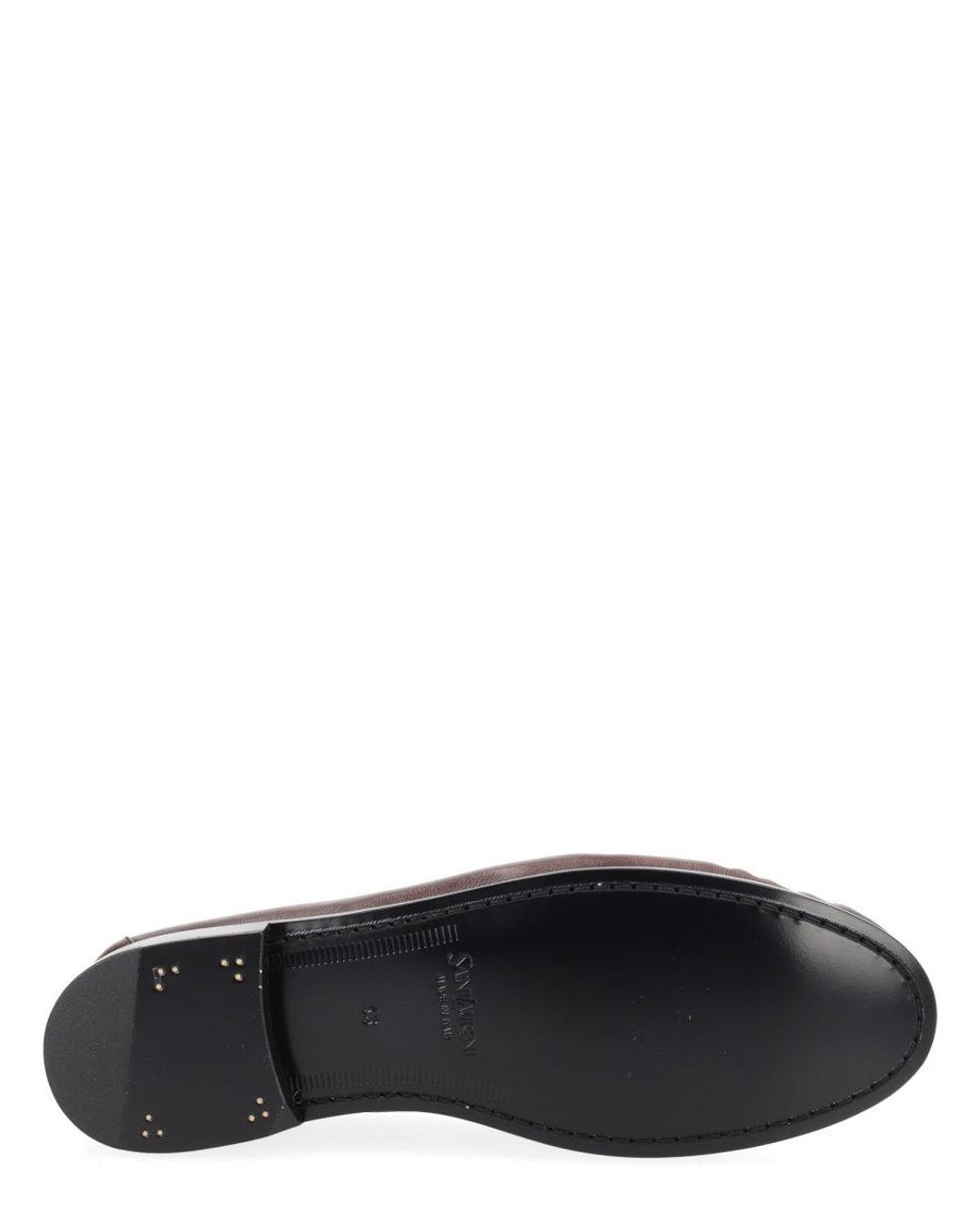 Saint Laurent Brown Mocassino "Le Loafer"