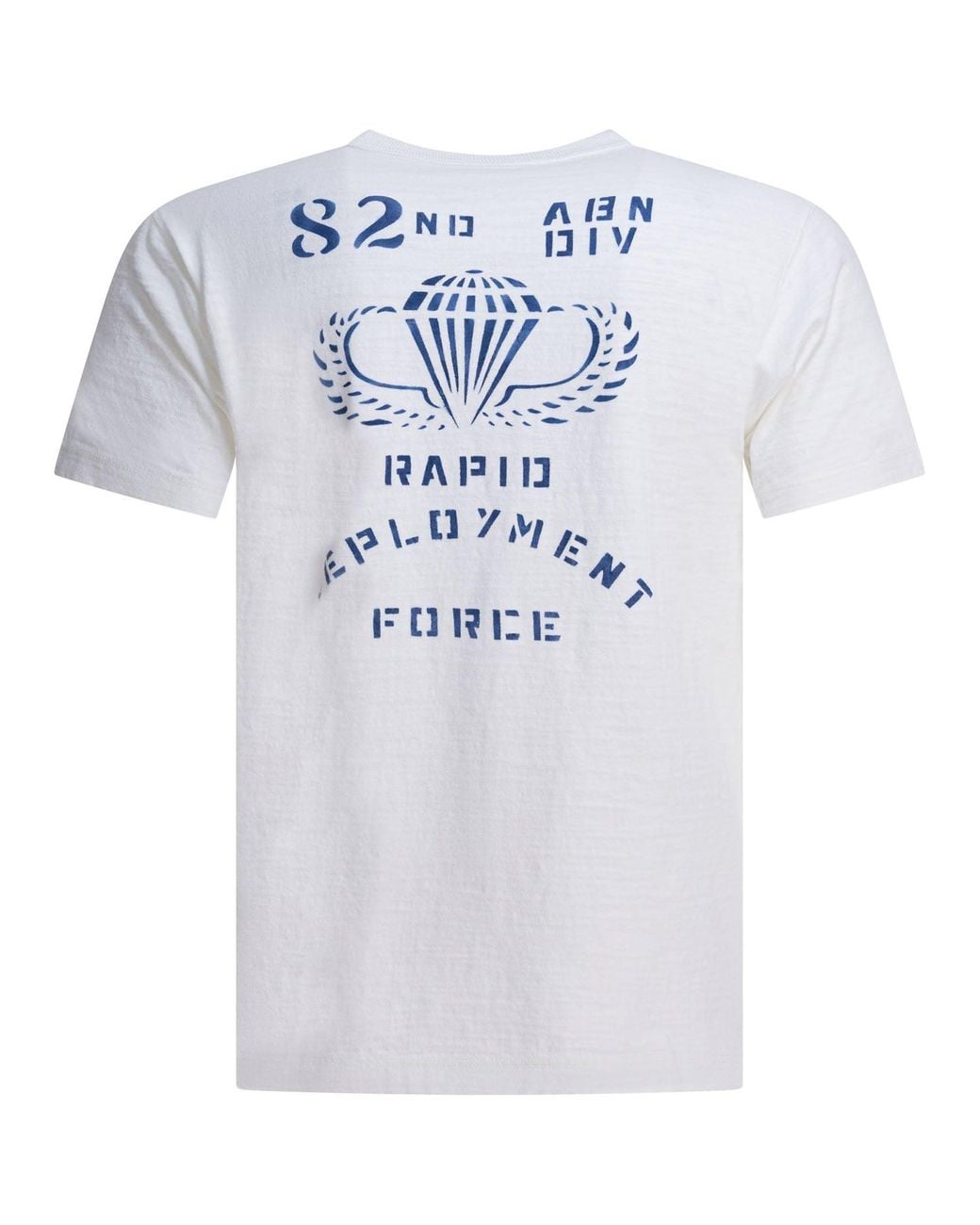 Buzz Rickson's White 82Nd Airborne Division T-Shirts for men