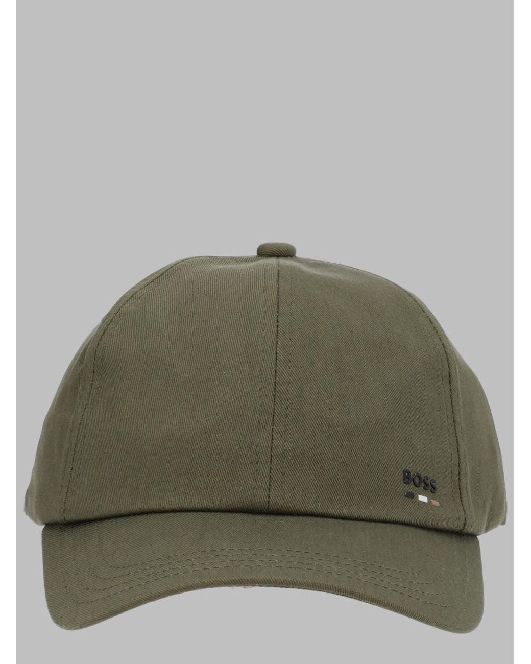 Boss Green Logo-Detail Hat For