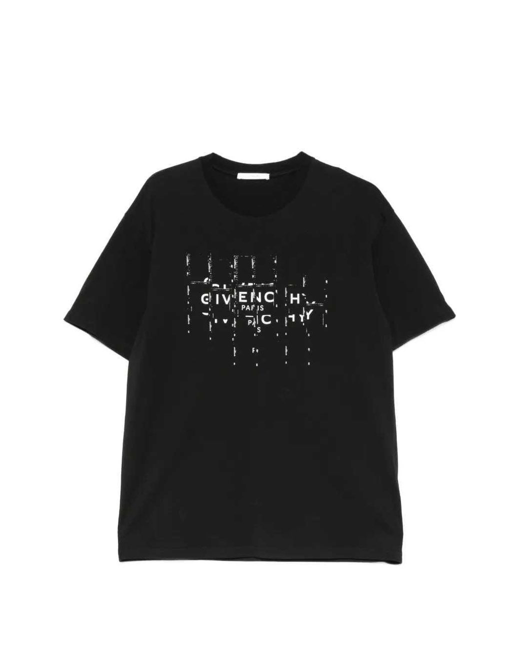 Givenchy Bedrukt T-shirt in het Black