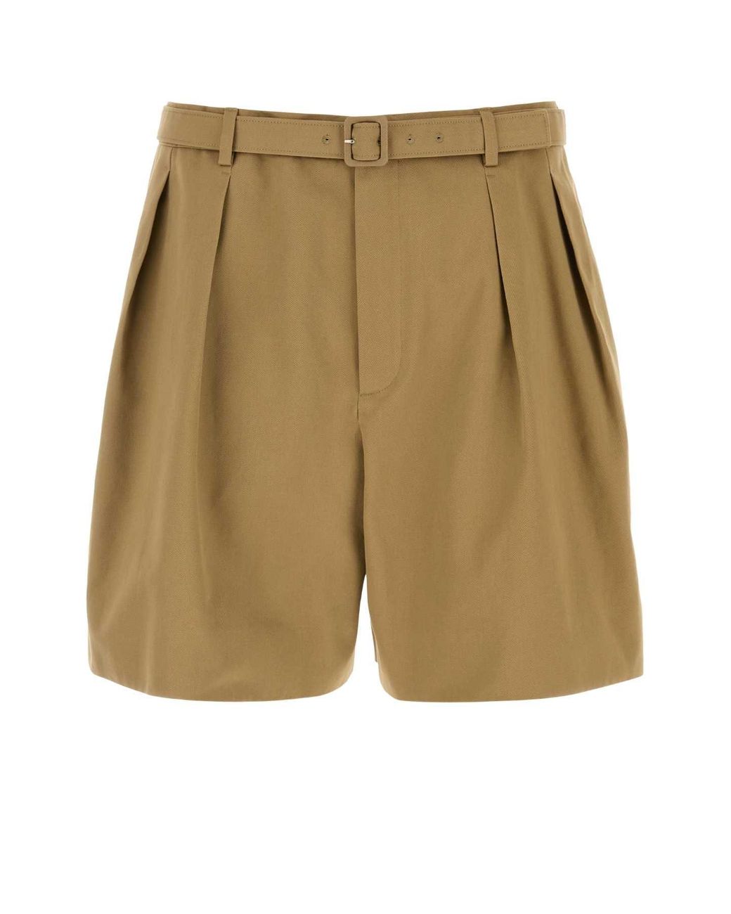 Saint Laurent Natural Solid Shorts for men