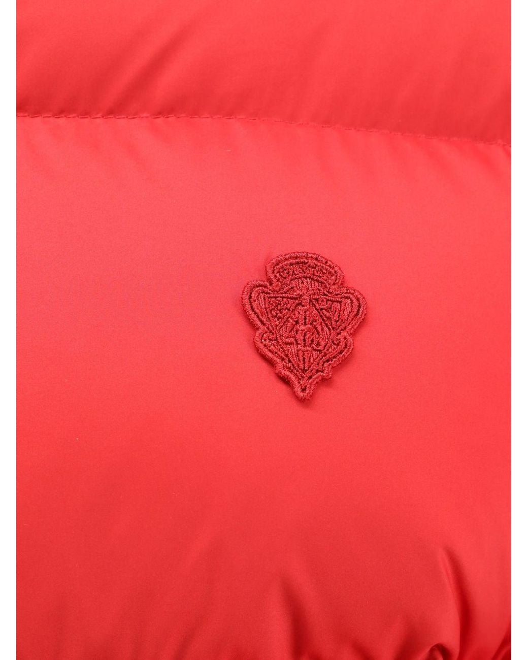 Gucci Red Cropped Down Jacket