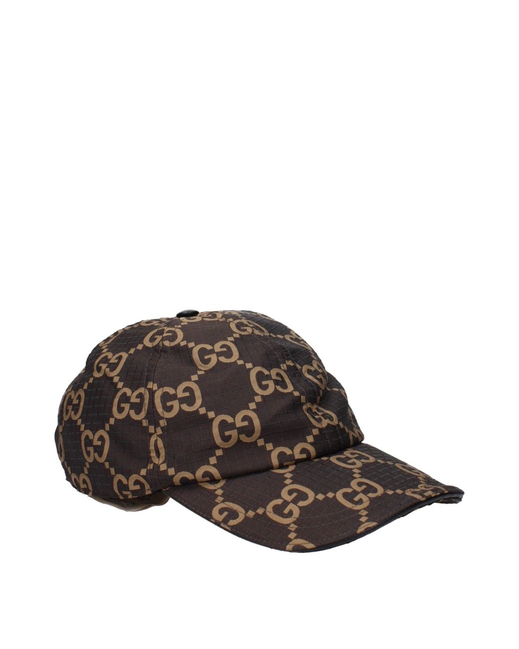 Gucci Brown Hats Fabric