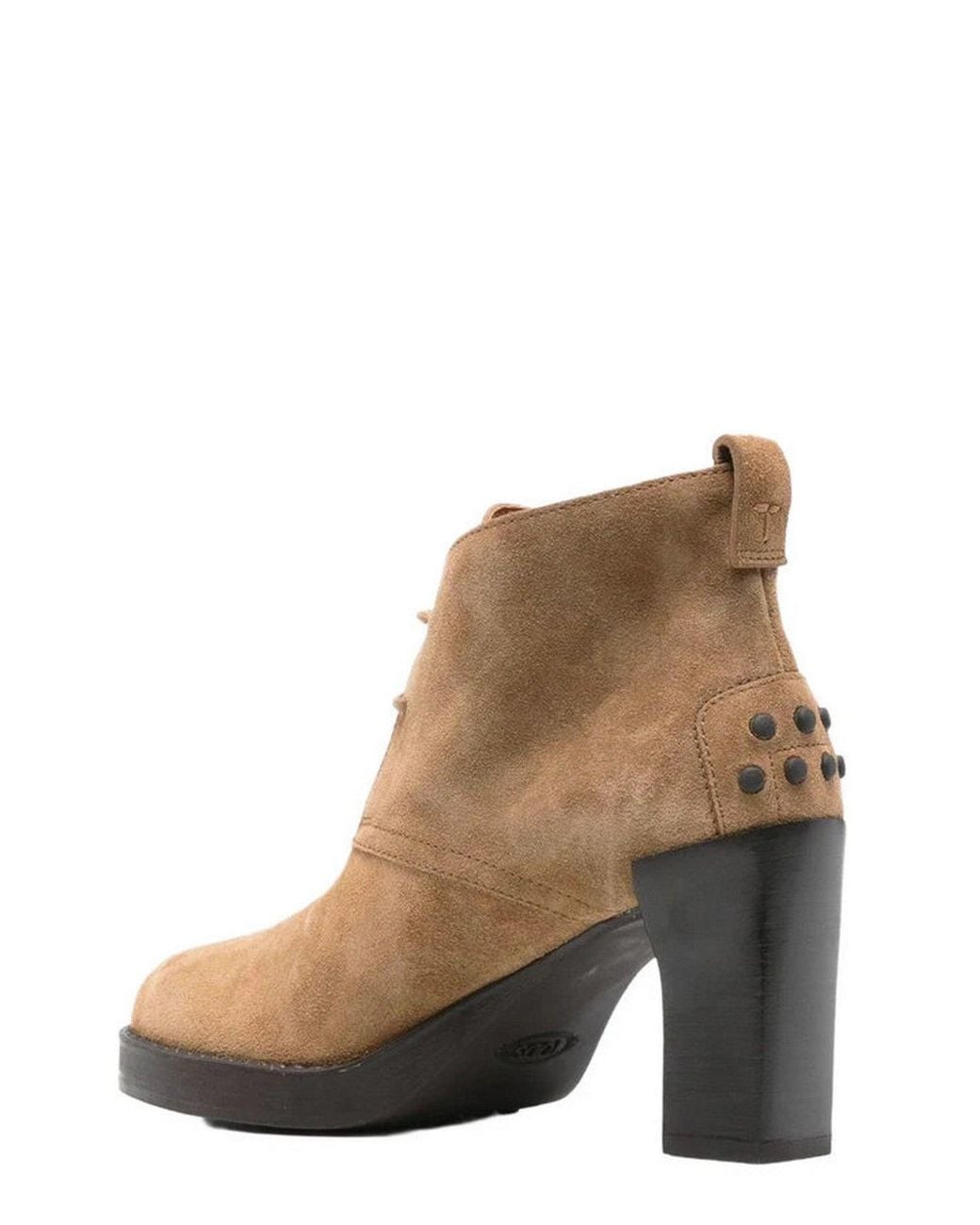 Botines Beige Tod's de color Brown