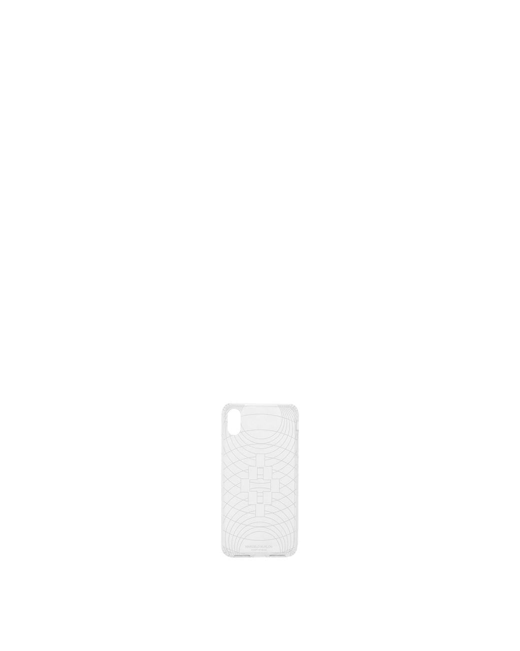 Marcelo Burlon White I Phone Case I Phone Xs Max Polycarbonate Transparent