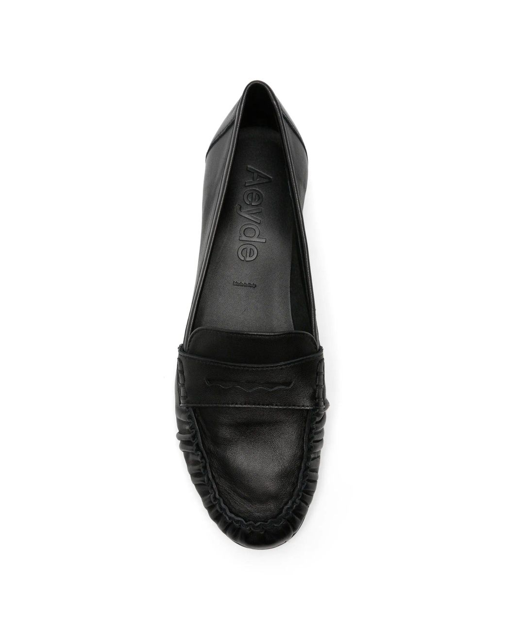 Aeyde Black Aldous Nappa Leather