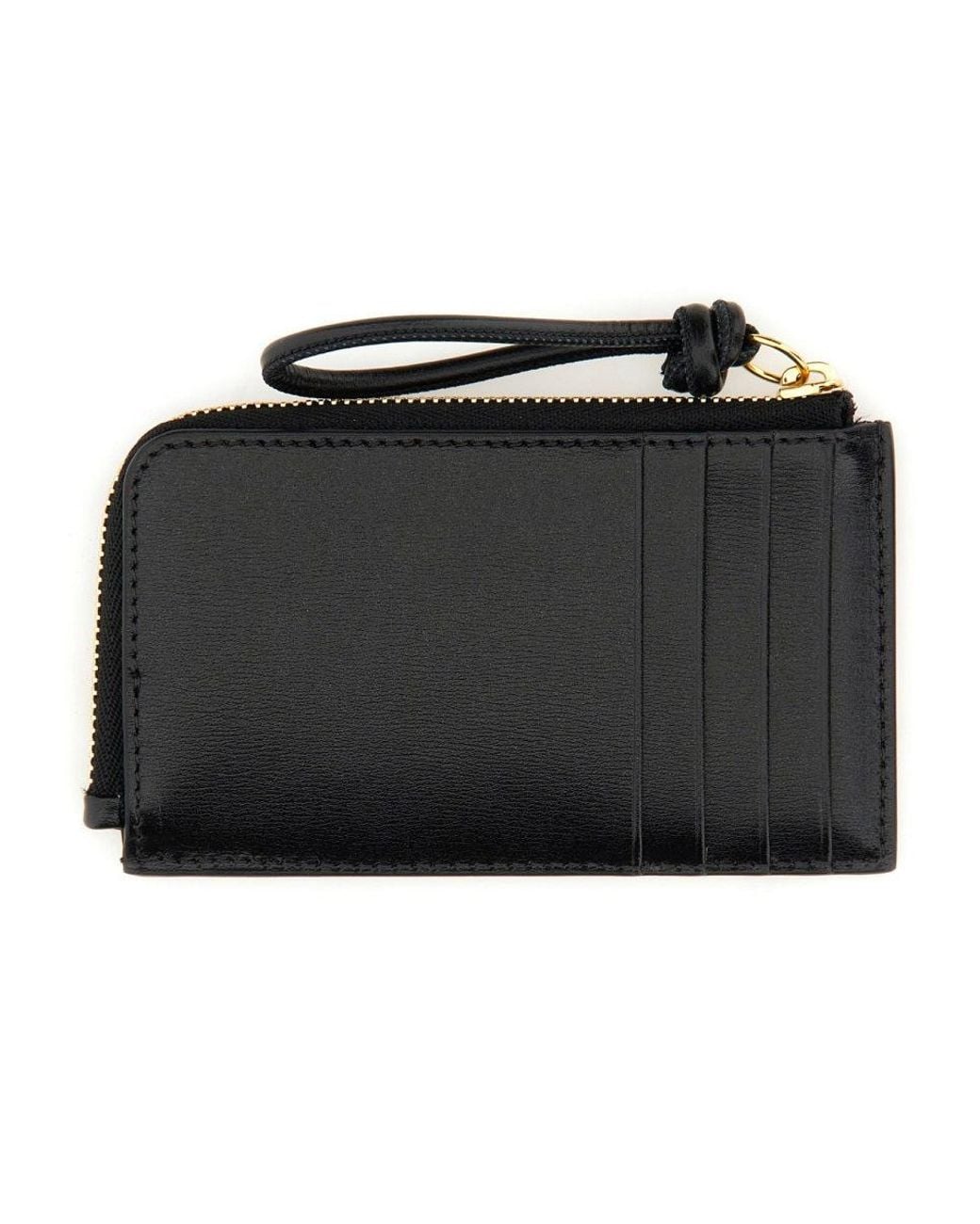 Jil Sander Black Envelope Coin Purse