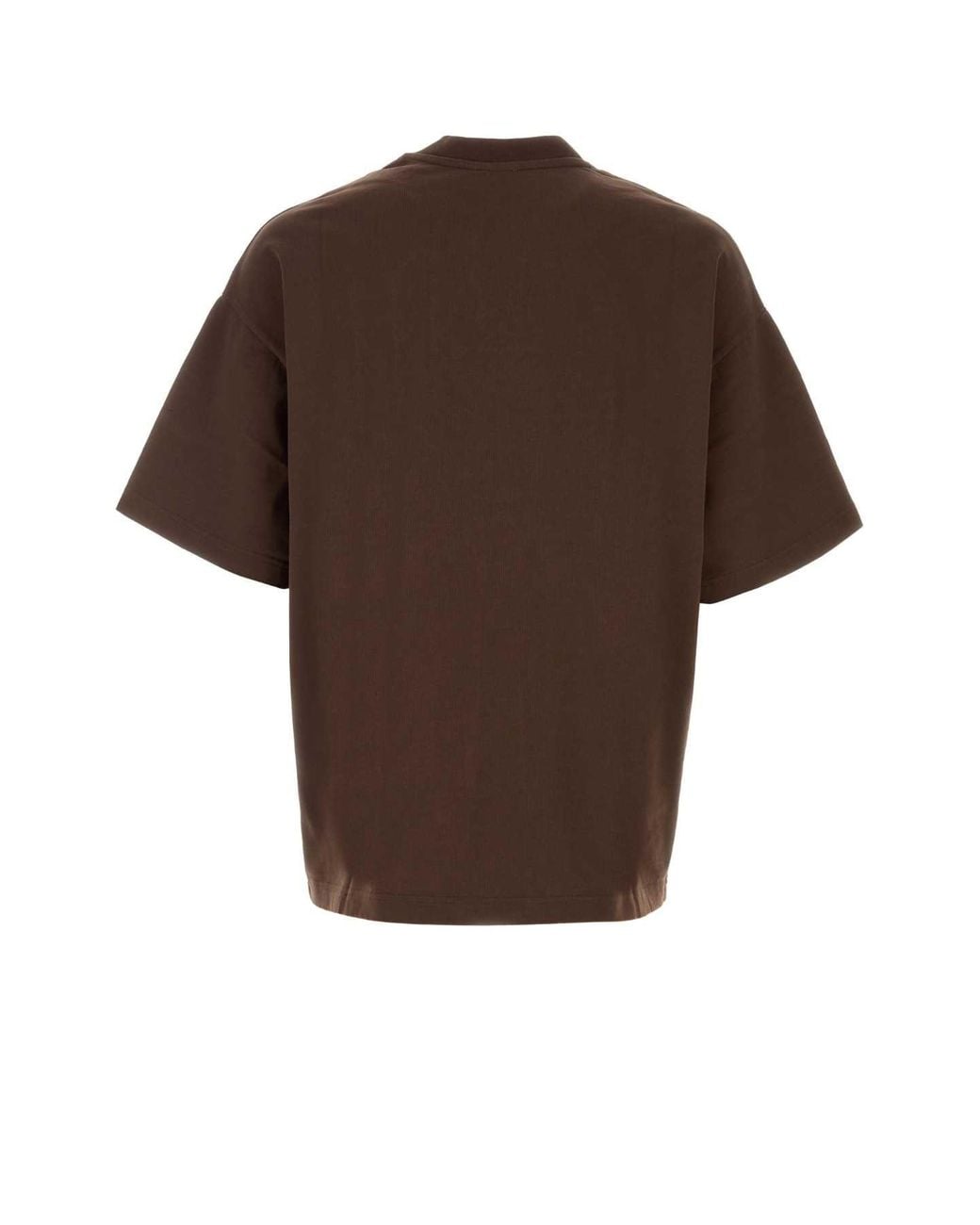 Casablanca Brown Cotton Oversize T Shirt