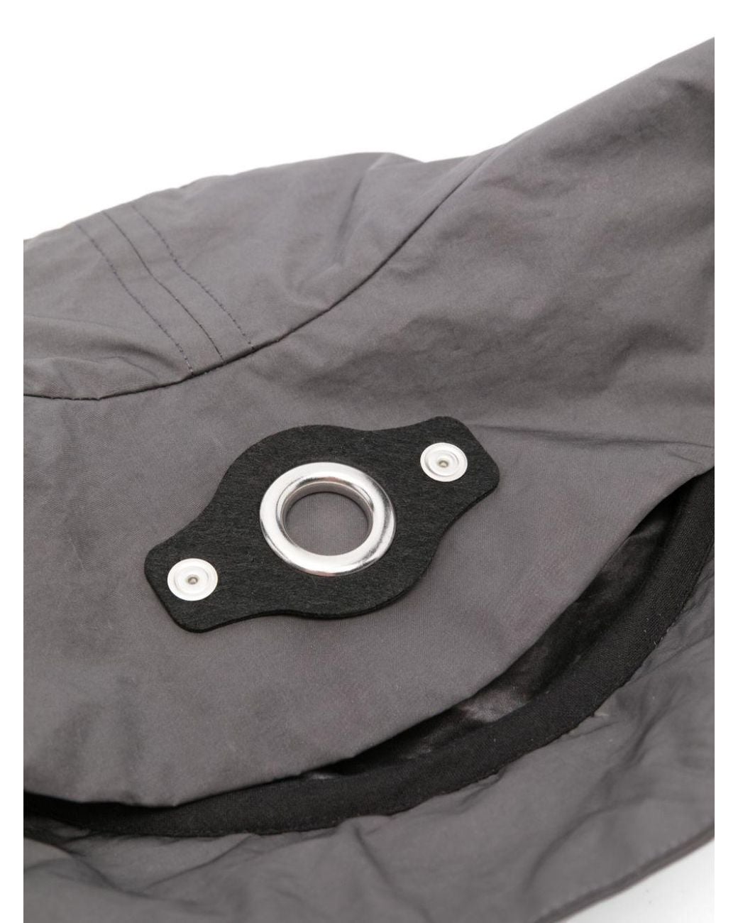 Craig Green Gray Eyelet-Detail Bucket Hat for men