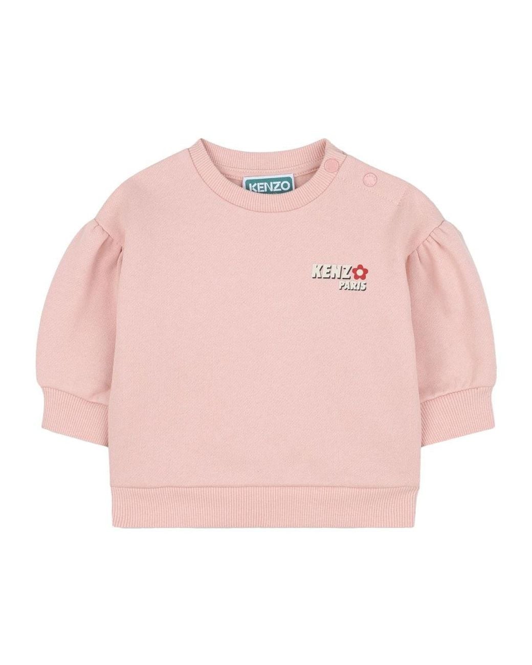 KENZO Pink Sweatshirt With Pants Set