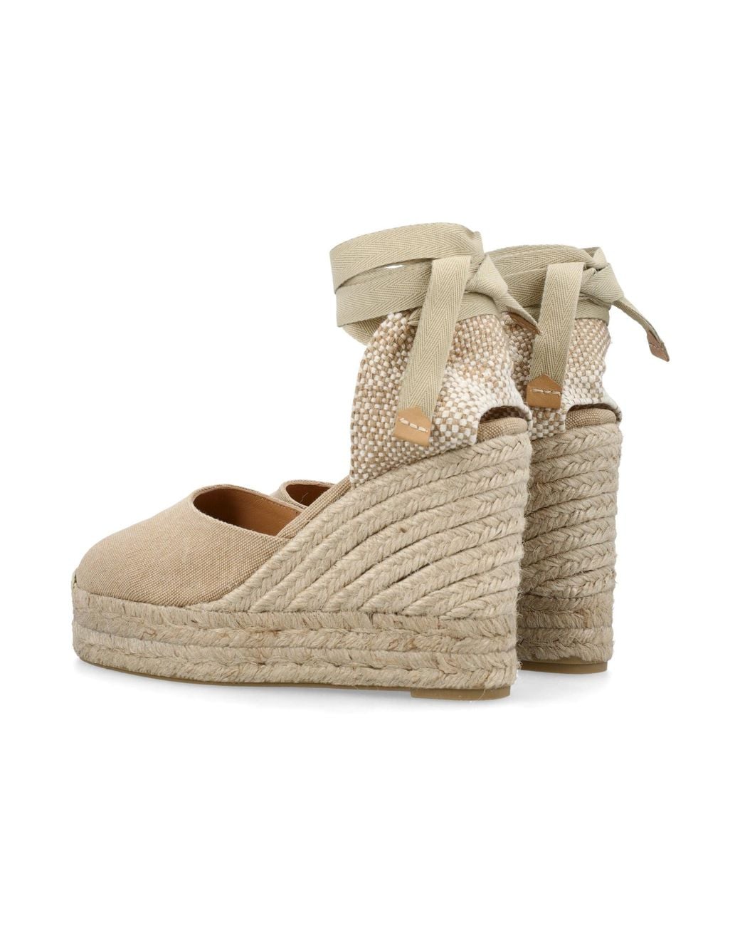 Castaner Natural Carina 8 Wedge Espadrilles